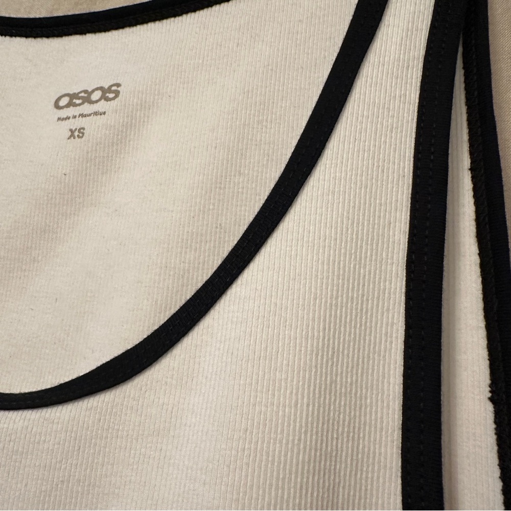 ASOS Contrast Trim Tank Top - Picture 4 of 5